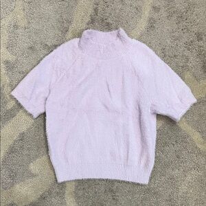 Pilcro Anthropologie Lavender Knit Top